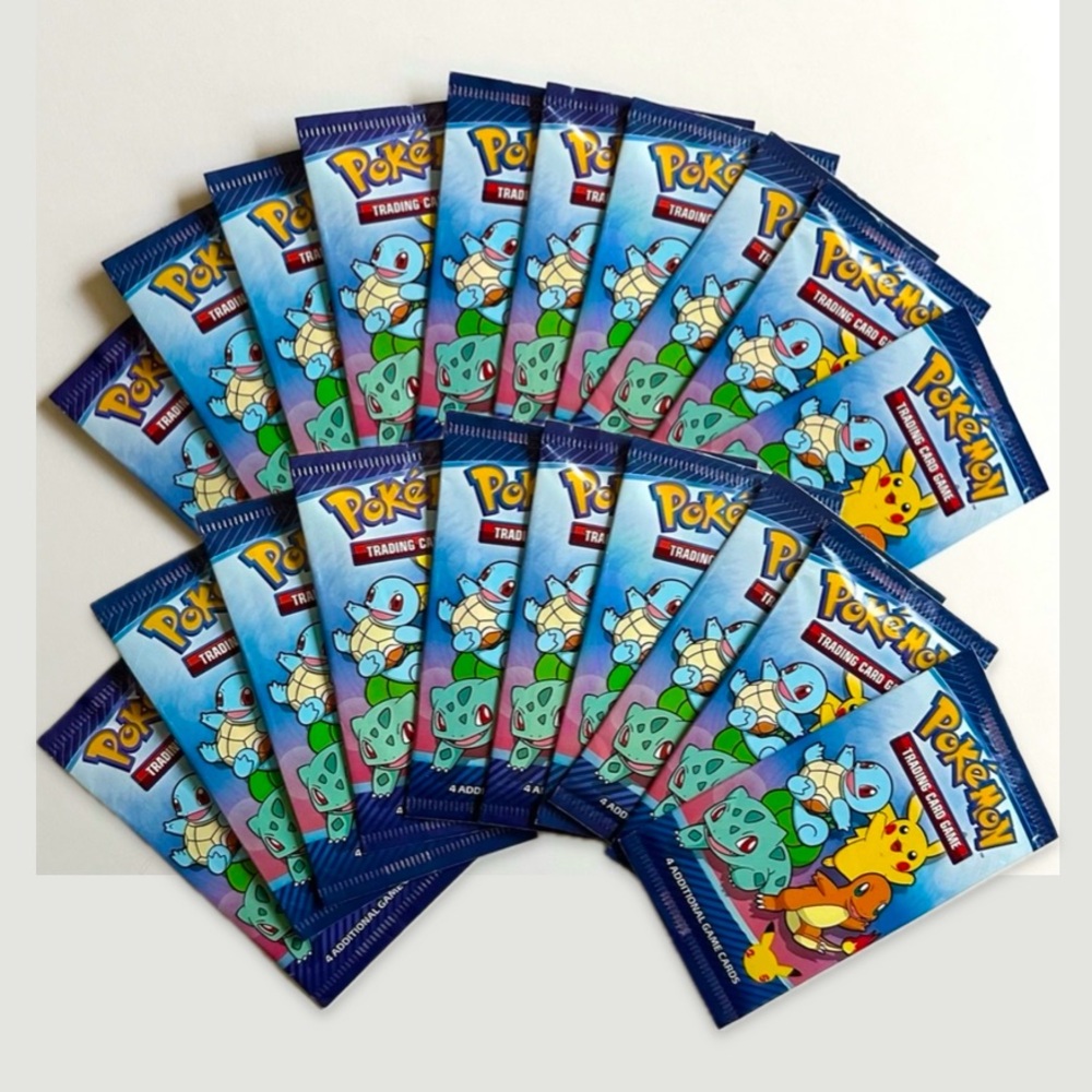 20 Pokémon Card Packs 2021 McDonald’s Anniversary Edition